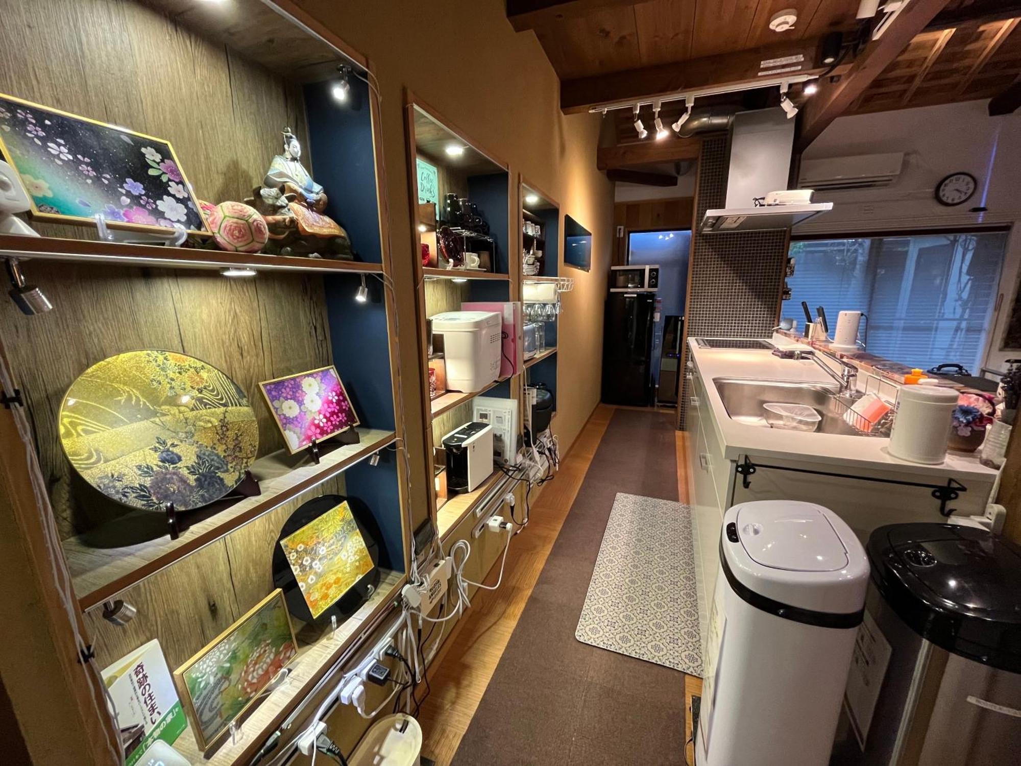 Nishijin No Sato 西陣之郷 -100 Yrs Smart & Sustainable Ai Arthouse With 10Gbps Wifi - Villa Kyoto Eksteriør bilde
